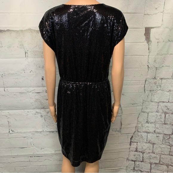 BB DAKOTA Black Sequined Dress - Picture 2 of 7
